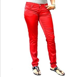 COSTLY Girl Satin Solid Fit Stretch Pants 4001